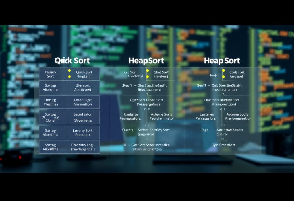 Sorting Algorithms Compared - Quick, Merge, and Heap Sort - Useful ...